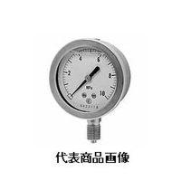 長野計器 グリセリン入圧力計 φ100 立形 GV42-133-0.2MPA 1個（直送品