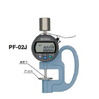 テクロック　JIS準拠　定圧厚さ測定器（フレームタイプ）　PF-02J　1台　（直送品）