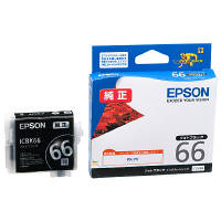 エプソン（EPSON） 純正インク ICBK66 ブラック IC66シリーズ 1個