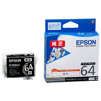 エプソン（EPSON） 純正インク ICMB64 マットブラック IC64シリーズ 1個