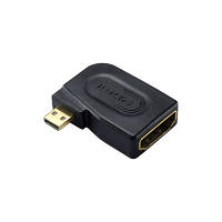 サンワサプライ HDMI変換アダプタ マイクロHDMI L字型 AD-HD10LMC（直送品）