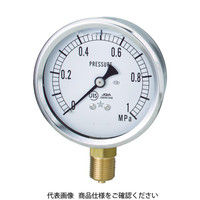 汎用グリセリン入圧力計（A枠立型・φ60）