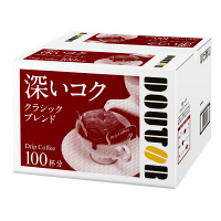 【ドリップコーヒー】ドトール ドリップコーヒー クラシックブレンド 1箱（100袋入）