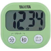 タニタ（TANITA）でか見えタイマー100分計　グリーン　キッチンタイマー　1個