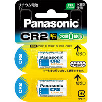 アスクル】パナソニック カメラ用リチウム電池 CR-2W/2P 1箱（2個×5 
