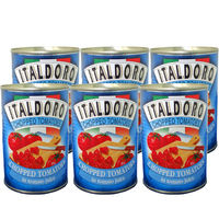 イタルドーロ ダイストマト 缶 400g 固形量240g 1セット 6缶 