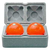 蛍光クラックボール 防犯用蛍光カラーボール 106-282 1箱（2個入） 三和製作所