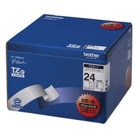 ピータッチ テープ スタンダード 幅24mm 白ラベル(黒文字) TZe-251V10 1セット（10個入） ブラザー