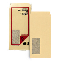アスクル】 アスクル オリジナルクラフト封筒 角2（A4） 茶色 600枚 