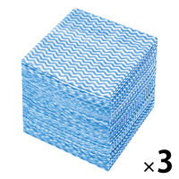 カウンタークロスミニ　ブルー 1セット（300枚：100枚入×3パック） 伊藤忠リーテイルリンク