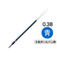三菱鉛筆(uni)　ジェットストリーム替芯（多色・多機能ボールペン用）　0.38mm　青　SXR-80-38　1本