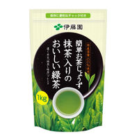 【水出し可】伊藤園 簡単お茶じょうず 抹茶入りのおいしい緑茶 1袋（1kg）