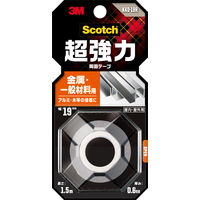 金属・一般材料用 超強力両面テープ KKD-19R 幅19mm×長さ1.5m スコッチ 3Mジャパン 1巻