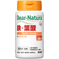 ＜LOHACO＞ ディアナチュラ（Dear-Natura） 鉄・葉酸 60日分（60粒入） アサヒグループ食品 サプリメント画像