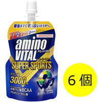 ＜LOHACO＞ アミノバイタルゼリー スーパースポーツ 1セット（100g×6個入） 味の素 アミノ酸ゼリー画像