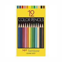 トンボ鉛筆　色鉛筆紙箱　12色　CQ-NA12CJT　（直送品）