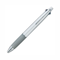 三菱鉛筆(uni) ジェットストリーム多機能ボールペン 4色+シャープ 0.7mm MSXE5-1000-07 シルバー軸 （直送品）