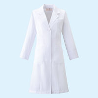 ワコールＨＩコレクション　レディスドクターコート（診察衣）　シングル　HI400　ホワイト　M
