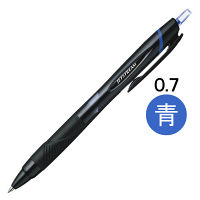 油性ボールペン ジェットストリーム単色 0.7mm 黒軸 青インク 10本 SXN-150-07 三菱鉛筆uni ユニ
