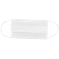 川西工業　フレッシュマスク　2層式（2PLY）　ホワイト　#7035　1箱（100枚入）