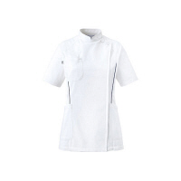 ミズノ ユナイト ケーシージャケット（女性用） ホワイト 4L MZ0048 医療白衣 ナースジャケット 1枚（取寄品）