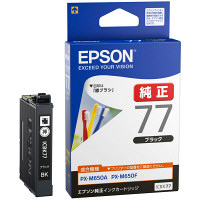 エプソン（EPSON） 純正インク ICBK77 ブラック IC77/IC78シリーズ 1個