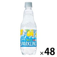 【炭酸水】サントリー 天然水スパークリングレモン 500ml 1セット（48本）