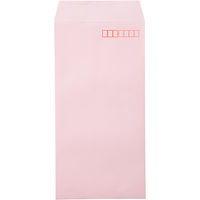 ムトウユニパック ナチュラルカラー封筒 長3 ピンク テープ付 1000枚（100枚×10袋）