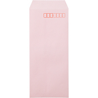 ムトウユニパック ナチュラルカラー封筒 長4 ピンク 300枚（100枚×3袋）