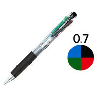 トンボ鉛筆 4色ボールペンリポーター4 透明軸 BC-FRC20 1箱（10本入）