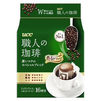 【ドリップコーヒー】UCC上島珈琲 職人の珈琲ドリップコーヒースペシャルブレンド 1パック（18袋入）