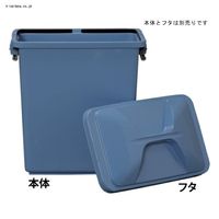アイリスオーヤマ（IRIS OHYAMA） 角型ペール ブルー PK-40 1個（直送品）