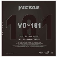 ＜LOHACO＞ VICTAS(ヴィクタス) VO 101 1.8 ブラック 1個 TSP 020202 0020 ヤマト卓球（取寄品）