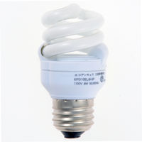オーム電機 電球形蛍光ランプ D型40Wタイプ E26 昼光色 EFD10ED/8-SPN-2P 1箱（2個入）