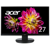 Acer 27インチワイド液晶モニター ブラック K272HLEbmidx テレワーク 在宅 リモート（直送品）