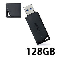 バッファロー USB3.1（Gen1）/USB3.0対応 USB RUF3-K128GB-BK 1台