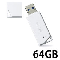 バッファロー USB3.1（Gen1）/USB3.0対応 USB RUF3-K64GB-WH 1台