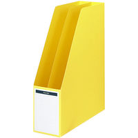 コクヨ（KOKUYO） ファイルボックス A4縦 LCボード 背幅85mm 黄 フ-450NY 1セット（5冊）（直送品）
