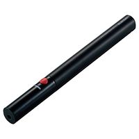 レーザーポインター 赤色レーザー ペン型 単4乾電池×2 連続使用40時間 ELP-RL06BK エレコム 1個