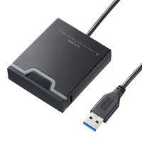サンワサプライ USB3.0 SDカードリーダー ADR-3SDUBK 1個（直送品）