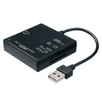 サンワサプライ USB2.0 カードリーダー ADR-ML23BK 1個（直送品）