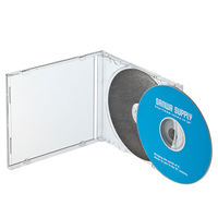 サンワサプライ CD-ROMプラケース（3枚セット） FCD-1M 1セット（3枚入り）（直送品）