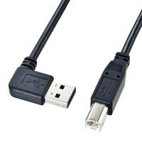 サンワサプライ 両面挿せるL型USBケーブル（A-B 標準）_2