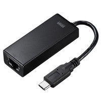 サンワサプライ Gigabit対応USB Type C LANアダプタ（Windows用） LAN-ADURC 1個（直送品）