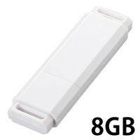 サンワサプライ USB3.0 メモリ UFD-3U8GWN 1個（直送品）
