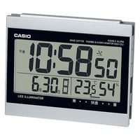 CASIO（カシオ）置き時計 [電波 アラーム 温湿度 カレンダー] 116×150×70mm DQD-720J-8JF 1個（取寄品）