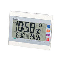 CASIO（カシオ）生活環境お知らせ機能 置き時計 [電波 アラーム 温湿度 カレンダー] 116×150×70mm DQL-220J-7JF 1個（取寄品）