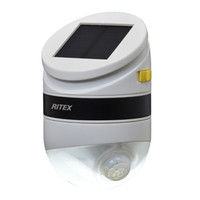 ムサシ （RITEX） どこでもセンサーライト ソーラーライト ASL-093 1セット（2個）（直送品）