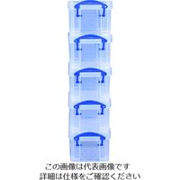 Really Useful Products RUP 収納ケース 0.14L クリア 5個セット 0.14C-PK5 195-6717（直送品）