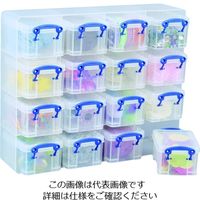 Really Useful Products RUP 収納ケース オーガナイザー 0.3L クリア 0.3-16ORGC 195-6736（直送品）